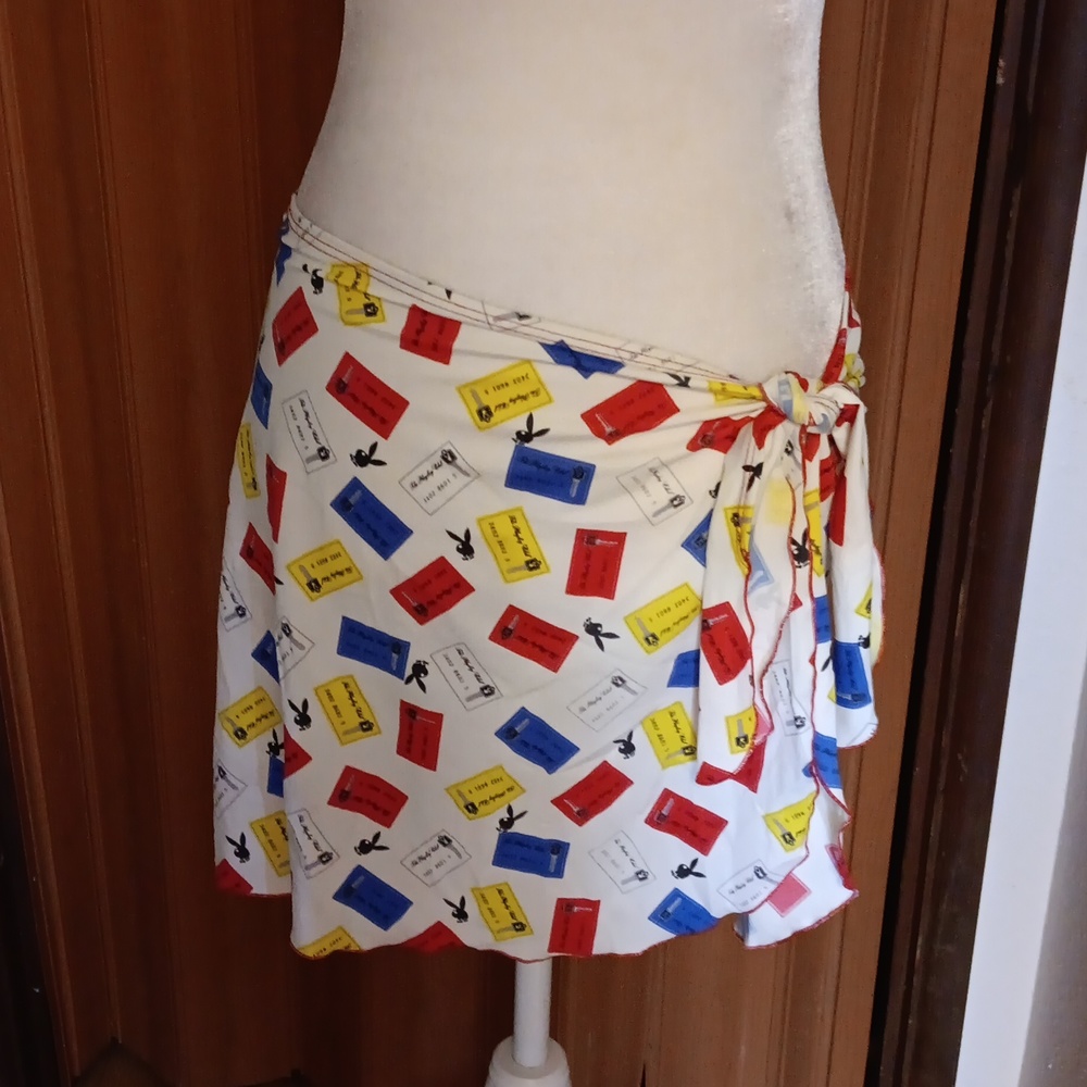 PLAY BOY BUNNY SWIM SUITE COVER UP